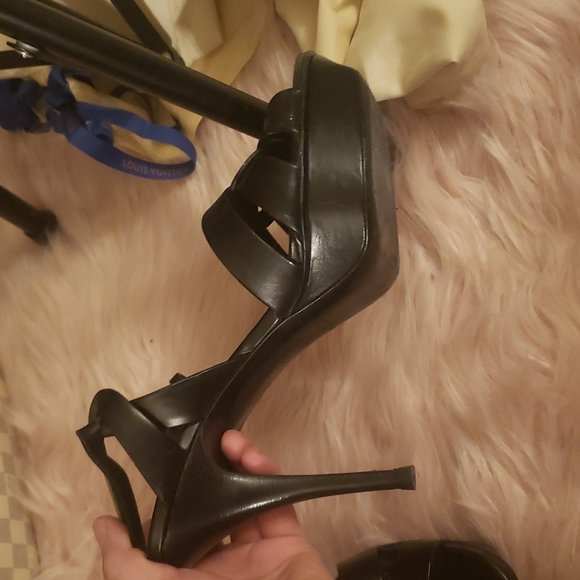YSL Tribute platform sandals size 40 - Picture 8 of 11